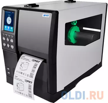 iDPRT iX4P Industrial 4" TT Printer 203DPI, 14IPS, 512/256MB, RTC, USB+USB HOST+Ethernet+RS232, ZPL-II, TSPL, EPL2, DPL (new P/N 100700095)
