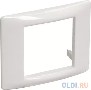Iek (CKK-40D-RU2-K01) Рамка + суппорт на 2модуля 45*45 Праймер