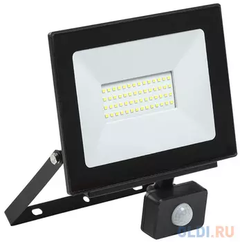 Iek LPDO602-50-65-K02 Прожектор СДО 06-50Д светодиодный черный с датчиком движения IP54 6500K