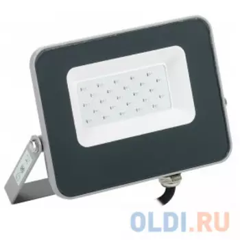 Iek LPDO7B-01-20-K03 Прожектор LED СДО 07-20B blue СИНИЙ IP65 серый