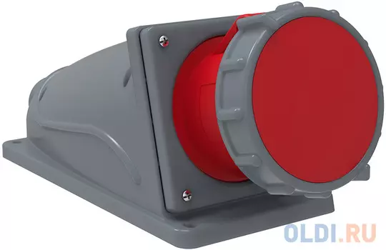 Iek PSN12-063-4 Розетка стационарная ССИ-134 63А-6ч/380-415В 3Р + РЕ IP67 MAGNUM ИЭК