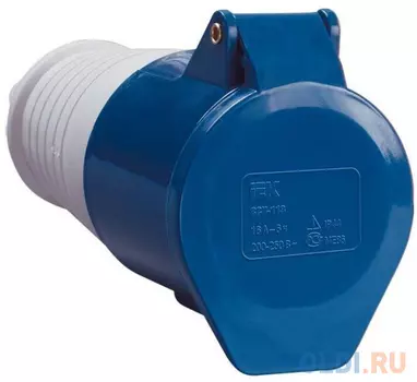 Iek PSR21-016-3 Розетка 213 переносная 2Р + РЕ 16А 220В IP44 ИЭК