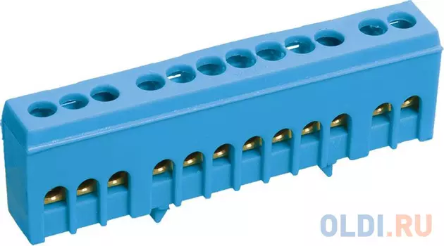 Iek YNN10-69-12KD-K07 Шина N "ноль" в корп изол на DIN-рейку ШНИ-6х9-12-К-С ИЭК