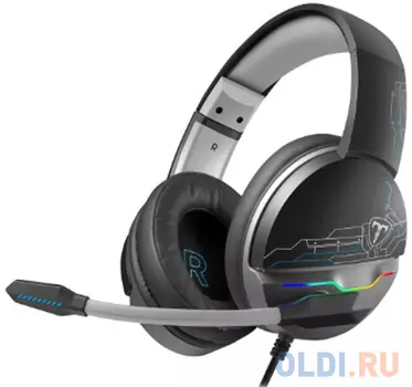 Игровая гарнитура DEFENDER CYBERCORE чёрная (USB, 40 мм, 7.1)