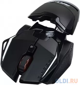 Игровая мышь Mad Catz R.A.T. 1+ чёрная (ADNS3050, USB, 3 кнопки, 2000 dpi)