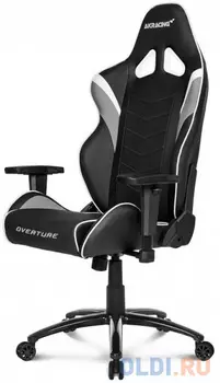 Игровое Кресло AKRacing OVERTURE (OVERTURE-WHITE) black/white