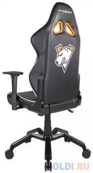 Игровое кресло DXRacer Valkyrie Virtus Pro чёрно-оранжевое (OH/VB15/NOW, кожа-PU, регулируемый угол наклона, механизм качания)