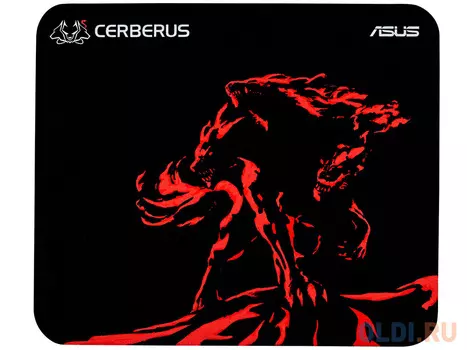 ASUS Cerberus Mini чёрный/красный Игровой коврик для мыши (250 x 210 x 2 mm, каучук, нетканый матери