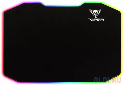 Игровой коврик для мыши Patriot Viper LED mouse pad (354 x 243 x 6 мм, RGB подсветка, USB, полимер, резина)