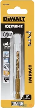 Impact TITANIUM Drill Bit 4.5mm DT50005-QZ DeWalt