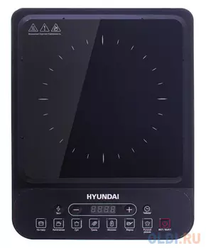 Индукционная электроплитка Hyundai HYC-0101 чёрный