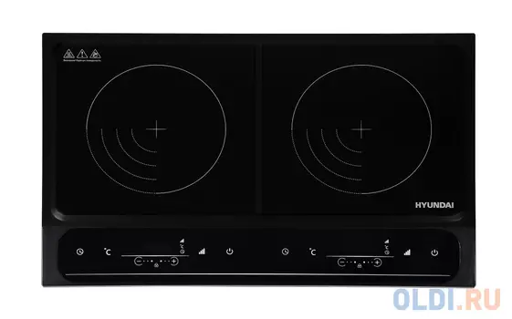 Индукционная электроплитка Hyundai HYC-0107 чёрный