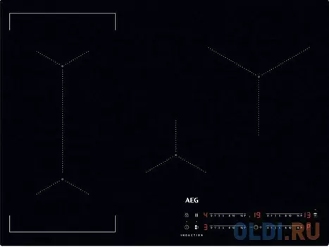 Индукционная варочная поверхность AEG IKE74441IB черный