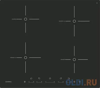 Варочная панель индукционная DARINA PL EI305 B черный