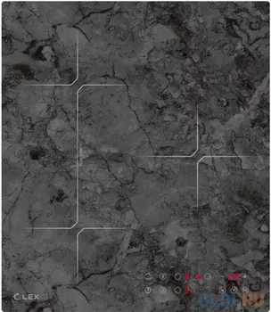 Индукционная варочная поверхность Lex EVI 430 F DS серый