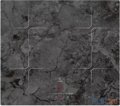 Индукционная варочная поверхность Lex EVI 640 F DS серый