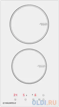 Индукционная варочная поверхность Maunfeld CVI292WH белый