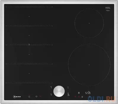 Индукционная варочная поверхность Neff T66STE4L0 черный/нержавеющая сталь