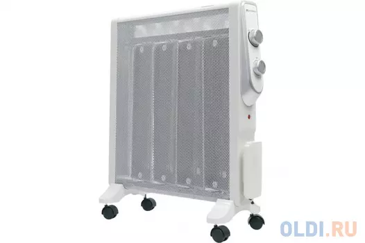 Инфракрасный обогреватель PRIMERA MHP-2222-MKB, 2200Вт, с термостатом, 25м2, микатермический, белый