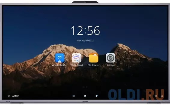 Интерактивная ЖК панель 75", 4K, 45 касаний, камера 8 MP, 6 микрофонов, Android 11.0, ОЗУ 4 Гб, встроенная хранилище 64 Гб, USB Type-C для переда