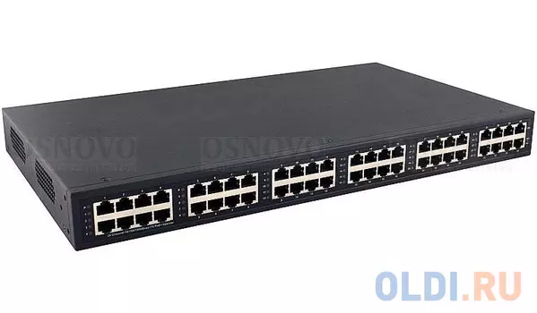 Инжектор OSNOVO Midspan-24/370RGM PoE 24 порта максимальная выходная мощность 370 Вт
