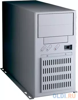 IPC-6606BP-00D Корпус Desktop/Wallmount Chassis, PICMG 1.0/1.3, Drive bays: 1*5.25 + 1*3.5, 6xFullSize ExpSlot, 1x90mm fan, w/o