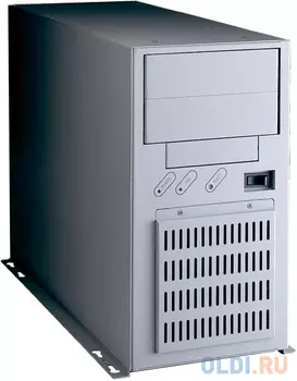 IPC-6608BP-00D Desktop/Wallmount Chassis, PICMG 1.0/1.3, Drive bays: 2*5.25 + 1*3.5, 8xFullSize ExpSlot, 1x120mm fan, w/o PSU, D