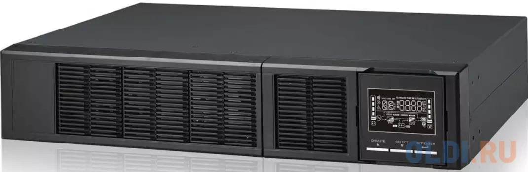 Источник бесперебойного питания 1000 ВА/1000 Вт (on-line, Iзу=12А, встроенная АБ 36В, Rack/Tower) ATS 1000 R-BE