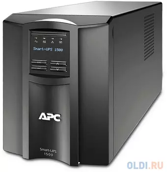 Источник бесперебойного питания APC Smart-UPS SMT1500IC 1000Вт 1500ВА черный