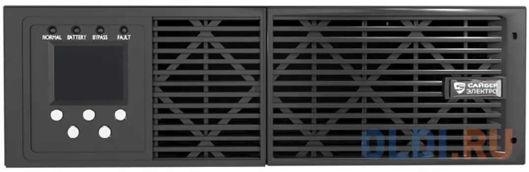 Источник бесперебойного питания/ ИБП Сайбер Электро ЭКСПЕРТ ПЛЮС-6000Р, онлайн, стойка/Напольный 6000ВА/5400Вт. USB/RS-232/SNMP Slot/EPO/Клеммная коло