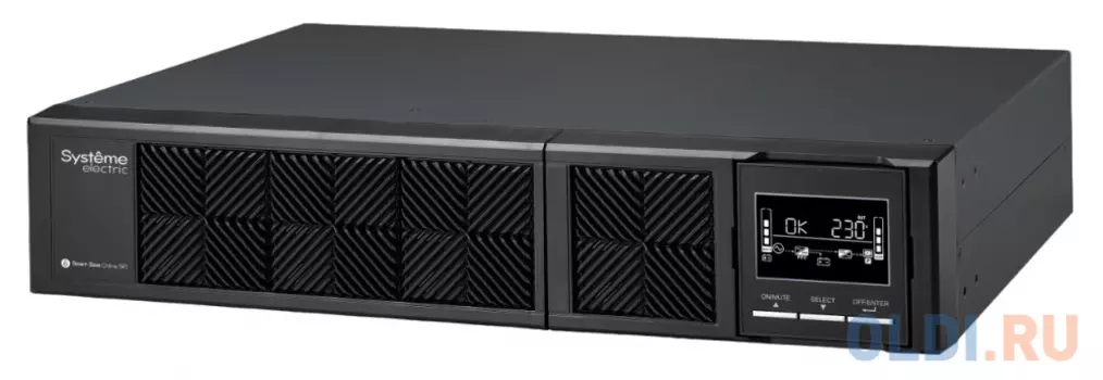 Источник бесперебойного питания Systeme Electriс SRT SRTSE1000RTXLI 1000Вт 1000ВА черный