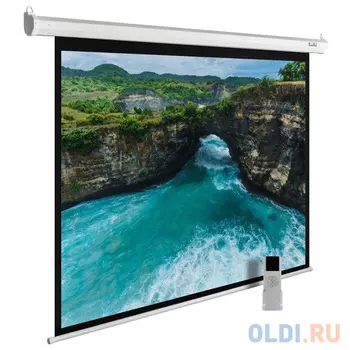 Экран Cactus 150x200см SIlverMotoExpert CS-PSSME-200X150-DG 4:3 настенно-потолочный рулонный темно-серый (моторизованный привод)