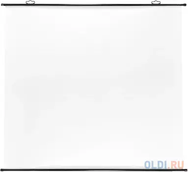 Экран Cactus 180x180см Map type CS-PSRM-180x180-BK 1:1 настенно-потолочный рулонный черный