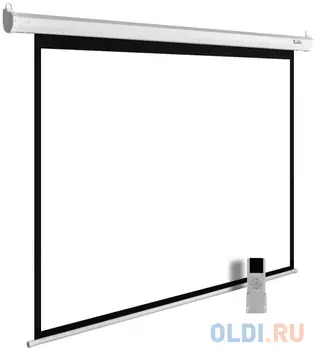 Экран Cactus 220x220см MotoExpert CS-PSME-220x220-WT 1:1 настенно-потолочный рулонный белый (моторизованный привод)