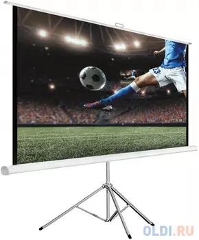 Экран на треноге Hiper 125x221см Cinema STP 16x9-100 16:9 напольный рулонный