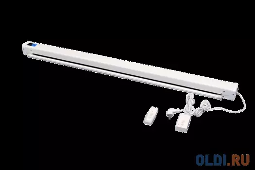 Экран S'OK SCPSM-236x133FG Pro 107'' настенно-потолочный, моторизованный, Fiberglass, белый