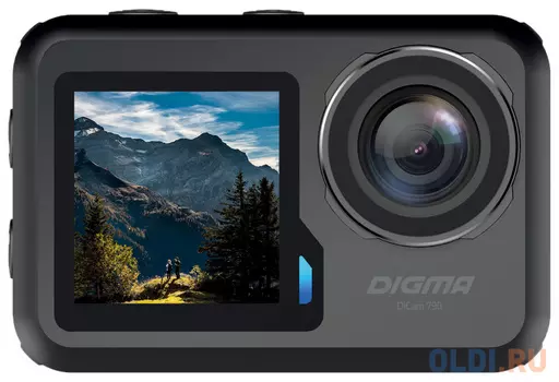 Экшн-камера Digma DiCam 790 1xCMOS 12Mpix черный