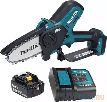 Электрическая цепная пила Makita DUC101SF 320Вт дл.шины:4"(10cm) 1аккум. 3Ач ЗУ
