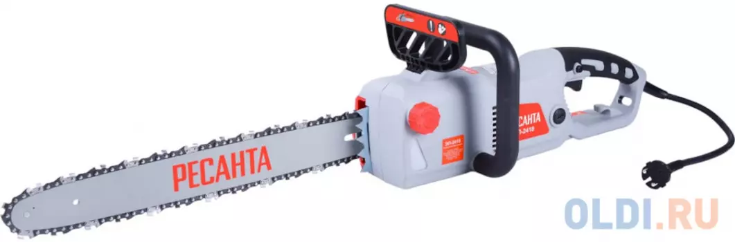 Электрическая цепная пила Ресанта ЭП-2418 2400Вт дл.шины:18" (45cm) (70/10/14)