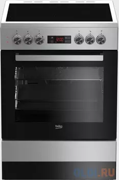 Электрическая плита Beko FSM67320GSS серебристый