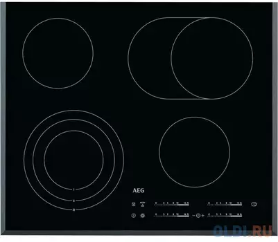 Варочная панель электрическая AEG HK654070FB черный