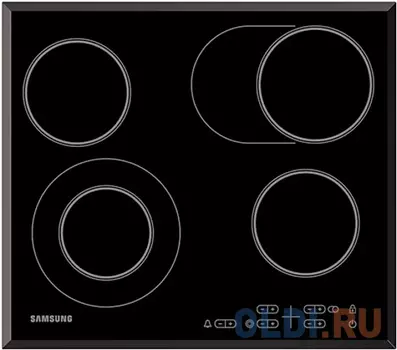 Варочная панель электрическая Samsung NZ64T3516QK/WT черный