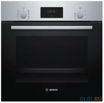 Электрический шкаф Bosch HBF154YS0 черный/серебристый