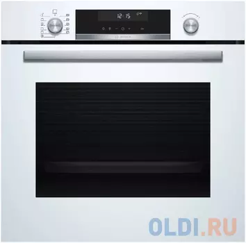 Электрический шкаф Bosch HBG538EW6R белый