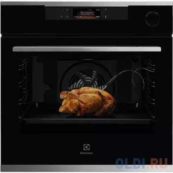 Электрический шкаф Electrolux KOCBP39X черный/нержавеющая сталь