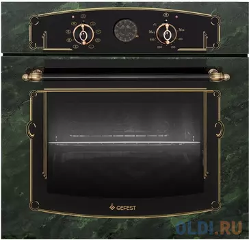 Электрический шкаф Gefest DA 622-03 K69S зеленый