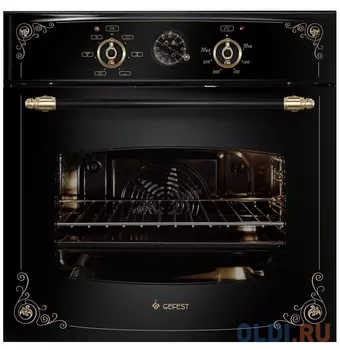 Электрический шкаф Gefest ЭДВ ДА 602-02 К93 черный