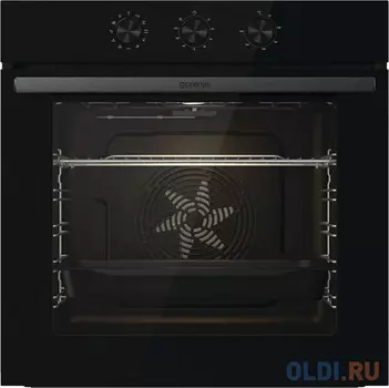 Электрический шкаф Gorenje BO6725E02BG черный