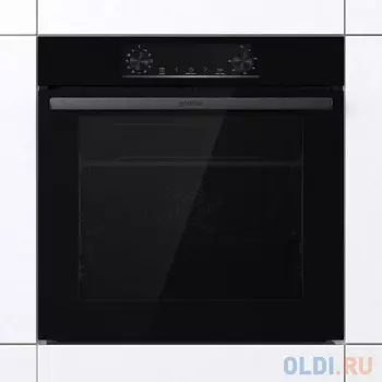 Электрический шкаф Gorenje BO6735E05B черный