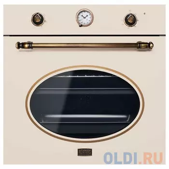 Электрический шкаф Korting OKB 461 CRB слоновая кость